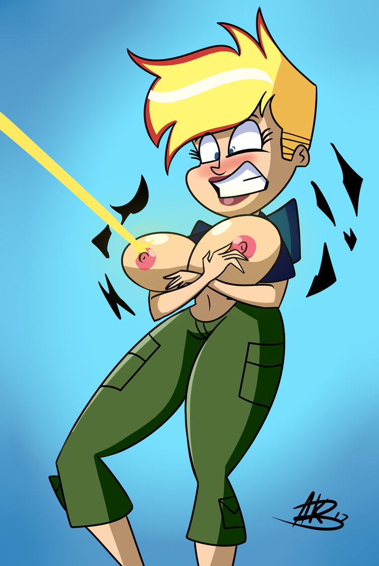 Johnny Test Naked Helps His Mom.